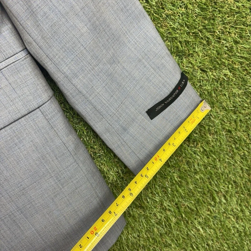 John Varvatos Blazer Boys 14R Youth Blue 100% Wool Two Button Front NWT